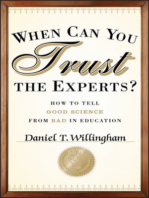 cover image of When Can You Trust the Experts